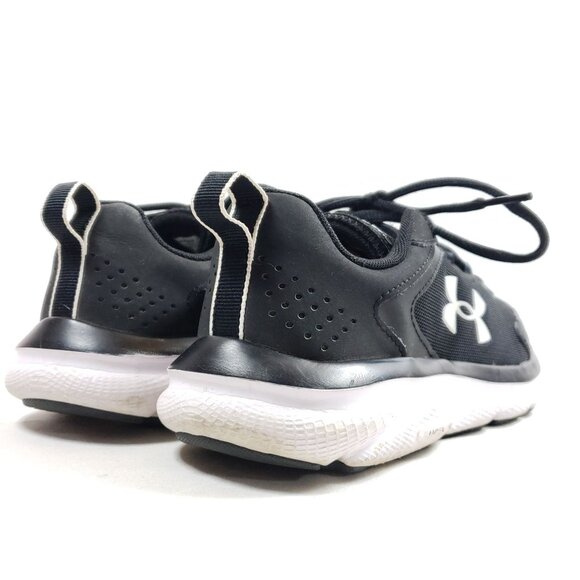 Under Armour Womens Size 7.5 Charged Deluxe Foam Athletic Shoes Black White - Picture 4 of 9